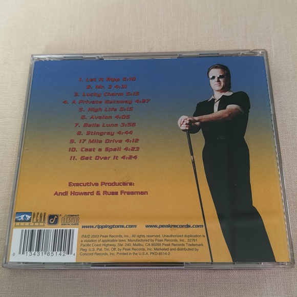 The Rippingtons Let It Ripp Music CD By Peak Records 2003 PKD-8514-2 Exc. Cond. - Picture 3 of 7